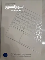  2 Blackview wireless Keyboard For Tab and phone  لوحة مفاتيح لاسلكية بلاك فيو جديدة