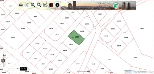  6 أرض للبيع شمال عمان شفا بدران المقرن قطعة ارض سكنية مميزة على شارعين خلفي وأمامي مساحتها 765 م