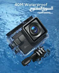  21 كاميرا مغامرات  4k مقاومة للماء عالية الدقة