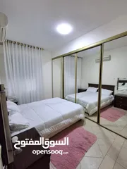  22 شقة ارضية مفروشة للايجار الشهري والسنوي ثلاث غرف نوم في عبدون