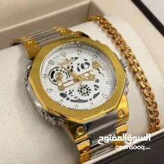  1 بكج شبابي ساعة و اسوارة + علبة كرتون  السعر 130 شيكل الكميه محدوده متوفر توصيل لكافه المناطق