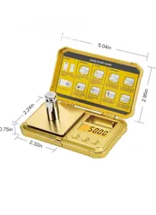  4 ميزان إلكتروني دقيق Fuzion 24K-200 مثالي لأصحاب الذهب و الاكسسوار تصميم رائع دقة عالية بسعررر حصررري