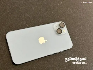  14 Iphone 15 plus - ايفون 15 بلس  نظيف جدآ حالة  الوكاله ضمان لنهايه 4 شهر مع جميع ملحقاته والكارتون