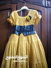  13 فستان وطقم شبه جديد استعمال مرتين بس