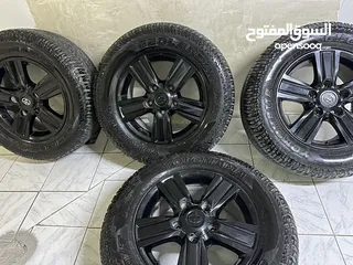  3 جنط لاند كروزر 2015 اصلي