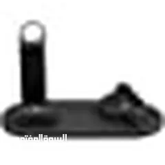  4 - FUNCTION APPLE CHARGING DOCK WITH WIRELESS CHARGING شاحن متعددة الوظائق مع ويرلس للابل