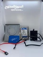  1 هاردين وقارئ cd مع سلك SATA مجانا مع كل واحد