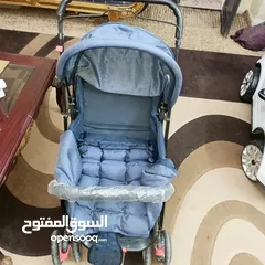  1 عربية اطفال استعمال خفيف جدا بحالة ممتازة
