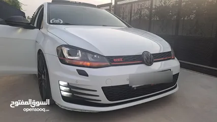  14 البيع كككاش فقط بسبب السفر جولف gti mk7 2015 fullllll الماني مش خليجي