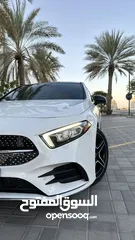  10 مرسيدس A 35 AMG تيربو موديل 2021 بحادث جدا جدا بسيط باب