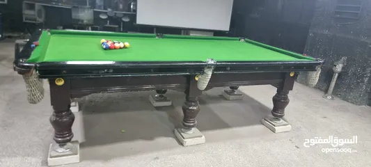  4 طاولة بلياردو مستعمل