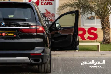  6 BMW X7 xDrive40i (LOW MILEAGE) 2020 GCC under Agency Warranty and Service Contract