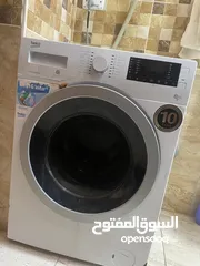 3 غسالة ونشافة بيكو اتوماتيكيه سعه 8 كغم Beko للبيع استعمال نظيف في عمان