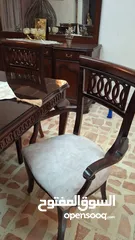  12 كنب وطاولة سفره استخدام شهرين