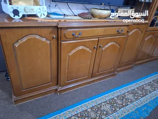  5 طقم سفره +8كراسي دنسوار فضيه