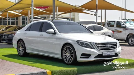  1 Mercedes S500 2015 GCC - Full option