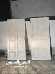  1 باب خشب اصلي مستعمل Used original wood door