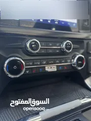  10 ford f150 platinum 2022 hybrid 3500 cc powerboost  بلاتينيوم لون كحلي و داخلية مميزة لون كاميل