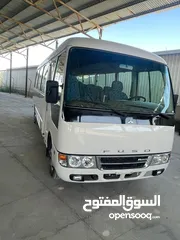  11 باص متسوبيشي فوسو حره غير مجمرك 26 راكب ماتور كهرباء