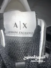  4 Armani black shoe