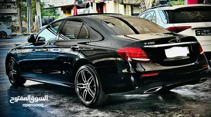  5 مرسيدس E200  عداد 20 الف