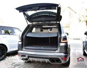  28 رنج روفر سبورت بلاك اديشن وارد وكفالة الوكالة 2019 Range Rover Sport HSE SV Kit Black Edition