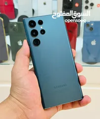  1 مستعمل Samsung S22Altra 5G رام 12 جيجا 128 و 256 بدون كرتونة هدية كفر وشاحن الاصلي متوفر توص