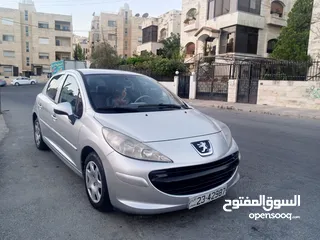  14 بيجو 206جيراوتوماتيك موديل 2011 فحص كامل قاطعه مسافه 110الف فقط