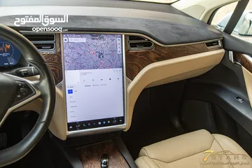  24 وارد وكاله الاردن Tesla Model X 100D  2017