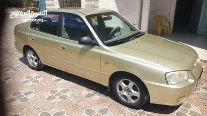  2 هونداي اكسنت اوتوماتك لون مميز