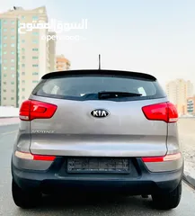  20 A Very Well Maintained KIA SPORTAGE 2015 GREY GCC In Mint Condition