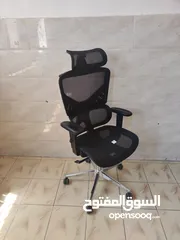  2 كرسي الديسك مقعد شبك طبي متعدد الوضعيات يتحمل اوزان جلسه طبيه 100٪
