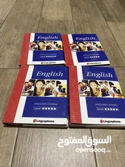  2 كتب مع cd لتعلم لغة الإنجليزية دورة كاملة