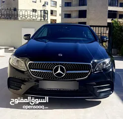  7 مرسيدس Convertible  E200 AMG لون اسود موديل 2018 وارد الوكاله بحاله ممتازة-بنزين