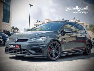  4 جولف Golf Tsi MK7.5 موديل 2018  بحالة الوكالة تسيير 2021  السيارة فللل اضافات