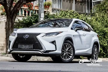  1 ‏ مميزة جدا Lexus Rx450h hybrid 2019 F-sport