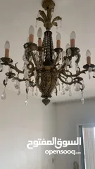  2 ثريا فاخرة نحاس اصلي