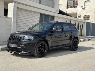  4 جيب جراند شيروكي SRT8 اصلي 6400 سي سي موديل 2015 فحص كامل فل اضافات أقل سعر