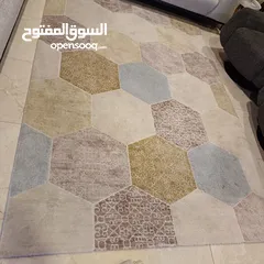  1 سجادتين تركي من صيدا قياس مترين بثلاث و 160×230سم للبيع و الثنتين نفس الرسمة