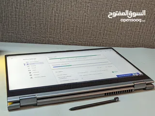  3 جهاز لينوفو : Lenovo ThinkBook 14s yoga  الجهاز (2in1) يعني بتحول لتابلت