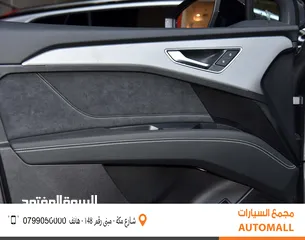  12 اودي Q5 اي ترون الكهربائية بالكامل كروس اوفر 7مقاعد2024 Audi Q5 40 E-Tron EV 7 Seaters Black Edition