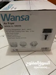  3 Wansa air fryer new