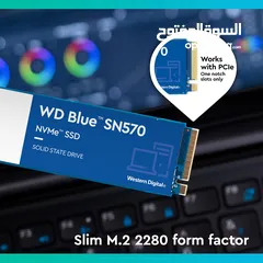  1 هارد داخلي SSD 1TB WD - blue