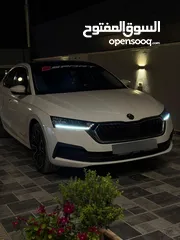  4 موديل 2021 ولا غرام بوية Skoda oktavia للبيع او بدل ع جي تي اي 7،5