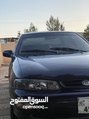  5 كيا سيفيا موديل 1994محولة 1996 للبيع  مرخصة سنة ومدهونه جديد ومعموللها صيانه