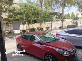  3 هونداي اكسنت ديزل 2014 اتماتك اربعه غيار  بسعر حرق