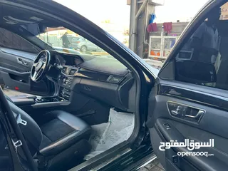  4 ميرسيدس e350 لون اسود وارد اميركي