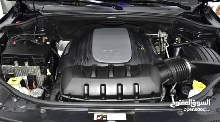  6 Jeep Grand Cherokee Overland 4x4 ( 2018 Model ) in Black Color GCC Specs