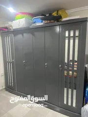  4 سرير + تسريحة + كبت ملابس