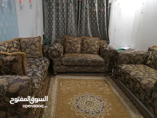  6 Sofa. 10 BD طقم جلوس